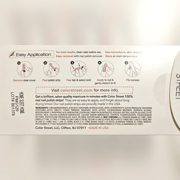 Color Street Nail Strips, Home Sleet Home - Picture 5 of 6